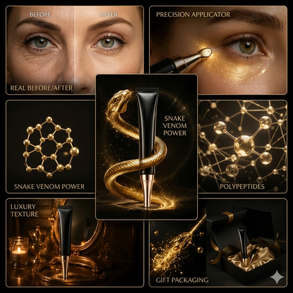 Snake Venom Peptide Eye Cream Moisturizing And Lightening Skin Care Product